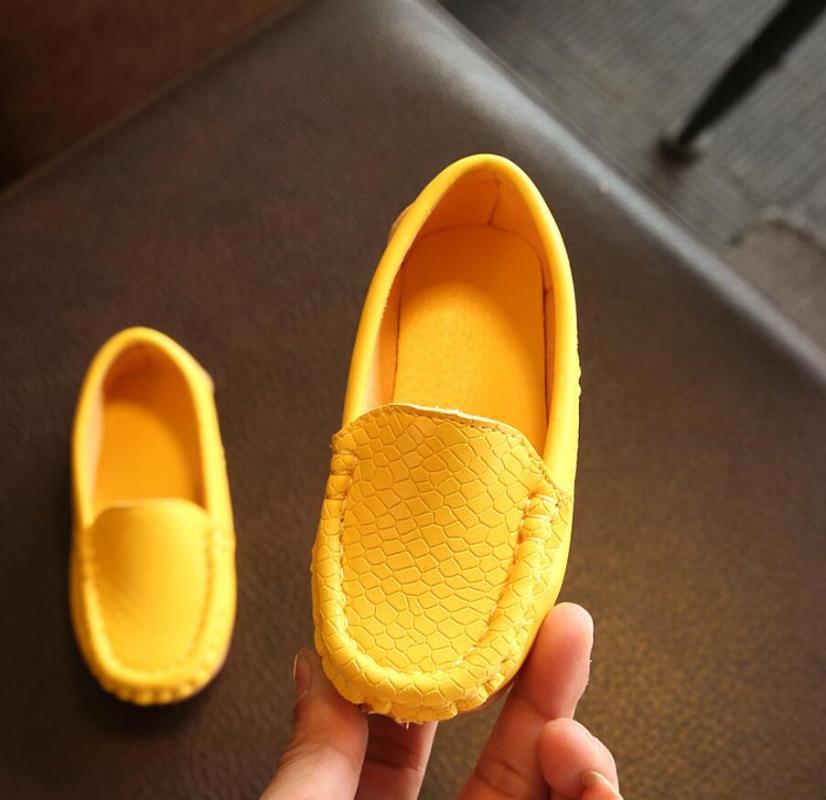Children Shoes Moccasins 2020 New Female Male Child Leather Child Single Shoes Baby Brand Casual Free Shipping Sneakers