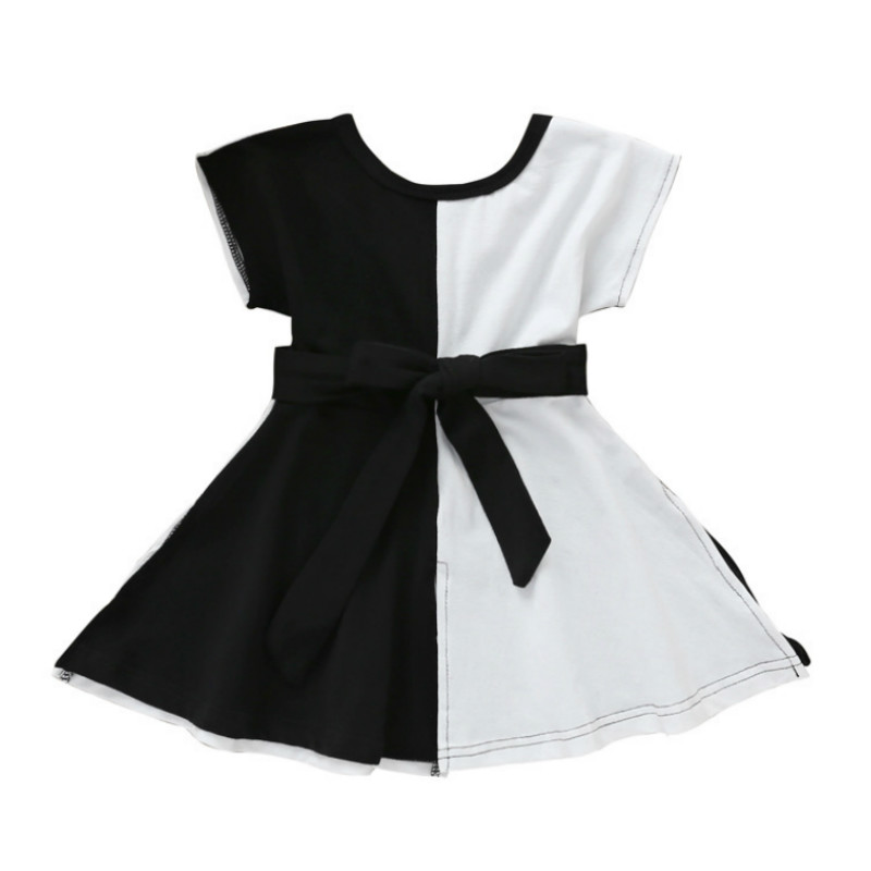 Baby Girl Short-sleeved Stitching Color Princess Dress Bow Belt Christmas Party Toddler Dress Children's Birthday Costumes, H1096-red blue
Baby Girl Short-sleeved Stitching Color Princess Dress Bow Belt Christmas Party Toddler Dress Children's Birthday Costumes, H1096-red blue