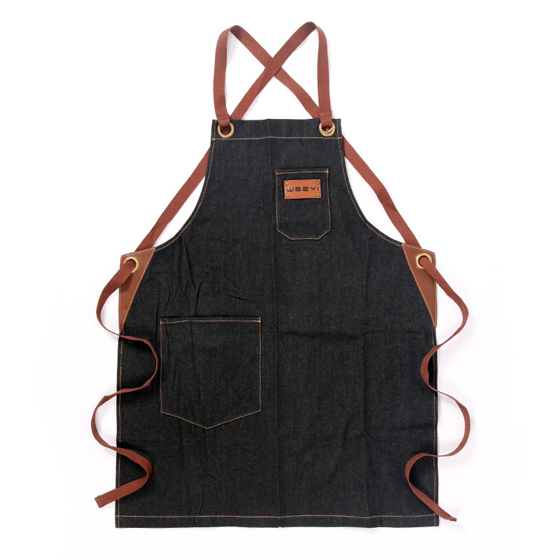 WEEYI Man Women Kitchen Apron Cook Blue Black Denim Aprons For Chef Waiter Barista Ladies Men Work Apron Bib delantal cocina
WEEYI Man Women Kitchen Apron Cook Blue Black Denim Aprons For Chef Waiter Barista Ladies Men Work Apron Bib delantal cocina