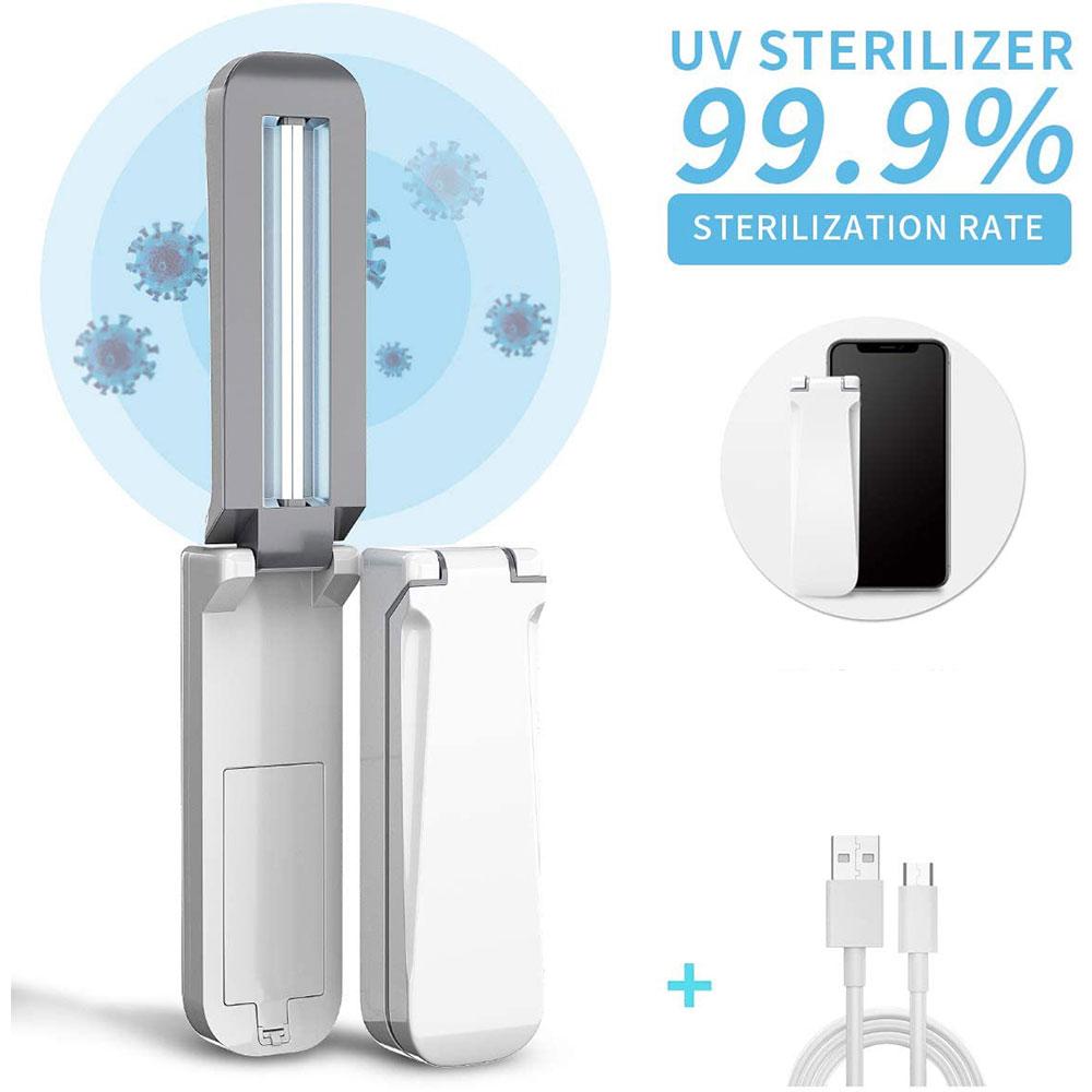 UV Lights, UVC Germicidal Bulb Lighting Lamp, Portable Light Wands, Ultraviolet Lamps Travel Wand, Home Hotel Toilet Car Pet Cleaner