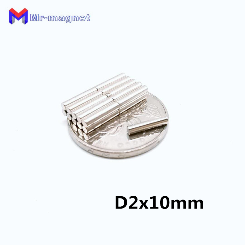 10pcs 2 x 10 mm magnet small round n35 d210 environmental production d2x10 neodymium magnets 2x10 super powerful rare earth magnet
