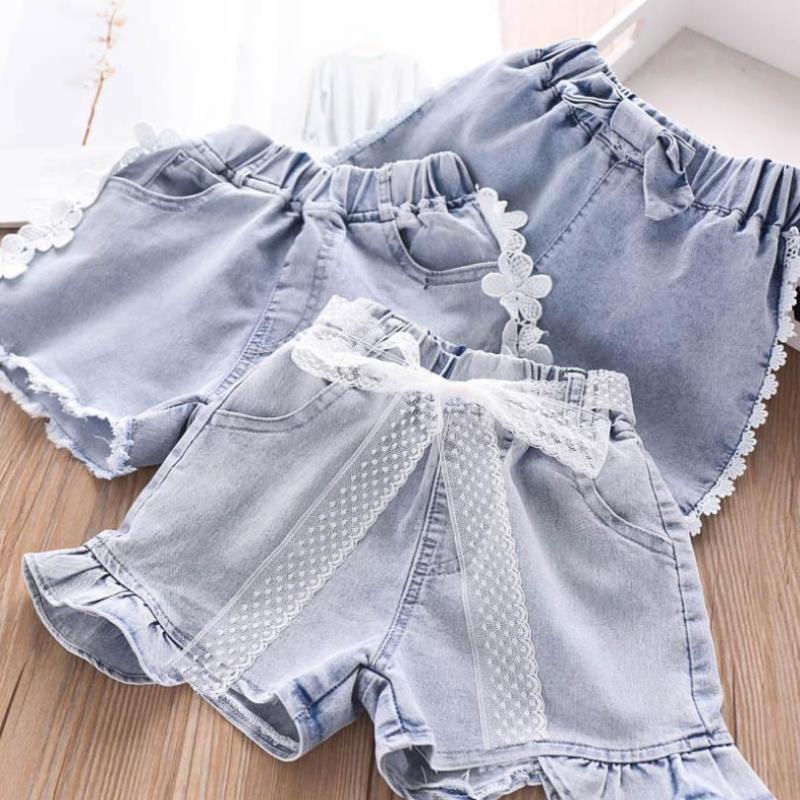 4T-12T Wholesale Children denim shorts 2020 summer fashion sexy Lace Stitching girls hot pants korean casual jeans shorts L237, Blue3 (110-150)
4T-12T Wholesale Children denim shorts 2020 summer fashion sexy Lace Stitching girls hot pants korean casual jeans shorts L237, Blue3 (110-150)