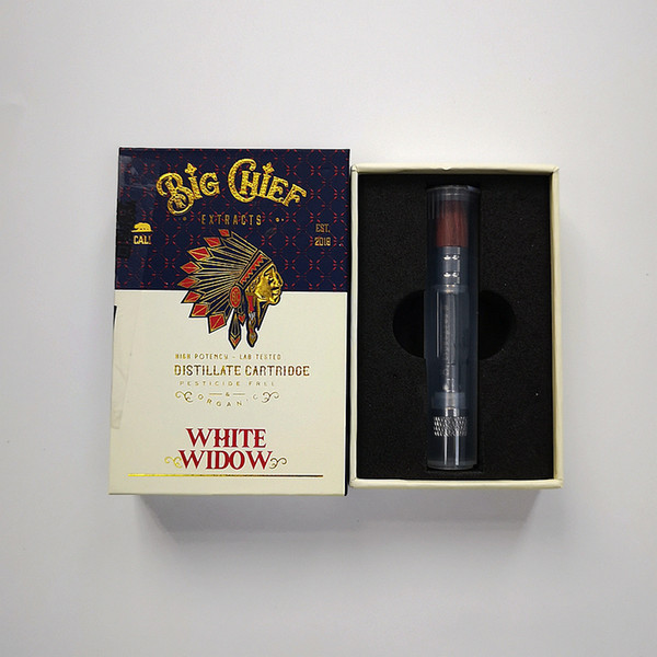 Big Chief Vape Cartridges 510 Thread Battery Oil 1ml Cart Cartridge Wood Tip Ceramic Coil Vape Pen Cartridge Gift Packaging
Big Chief Vape Cartridges 510 Thread Battery Oil 1ml Cart Cartridge Wood Tip Ceramic Coil Vape Pen Cartridge Gift Packaging