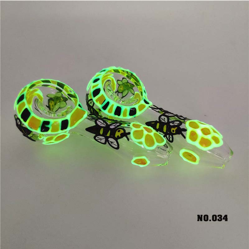 2019 NEW Glass Hand Pipe Hot Sale Luminous Yellow Flowers Bee Colored Hand Pipe zz zx
2019 NEW Glass Hand Pipe Hot Sale Luminous Yellow Flowers Bee Colored Hand Pipe zz zx
