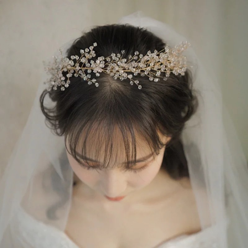 High Archives Bride Headwear Crystal Hair Hoop Hair Band Manual Pearl A String Of Beads Head Hoop Marry Gift Wedding Dress Modeling
High Archives Bride Headwear Crystal Hair Hoop Hair Band Manual Pearl A String Of Beads Head Hoop Marry Gift Wedding Dress Modeling