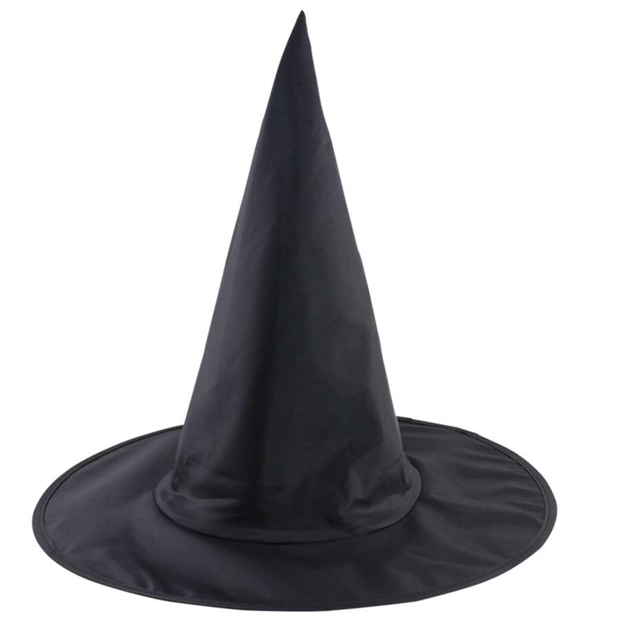 Gauges Halloween Costumes Witch Hat Masquerade Wizard Black Spire Hat Witch Costume Accessory Cosplay Party Fancy Dress Decor JK1909XB