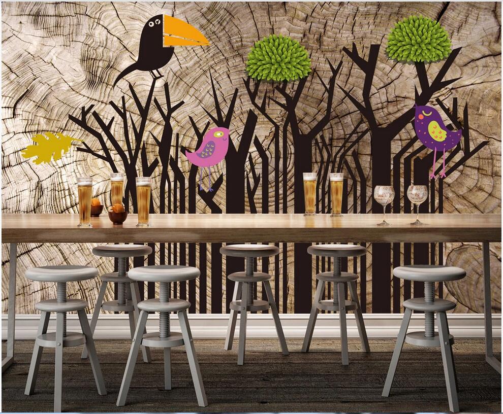 WDBH 3d wallpaper custom photo Retro forest woodpecker annual ring wood grain restaurant internet home decor 3d wall wallpaper for walls, Non-woven wallpaper
WDBH 3d wallpaper custom photo Retro forest woodpecker annual ring wood grain restaurant internet home decor 3d wall wallpaper for walls, Non-woven wallpaper