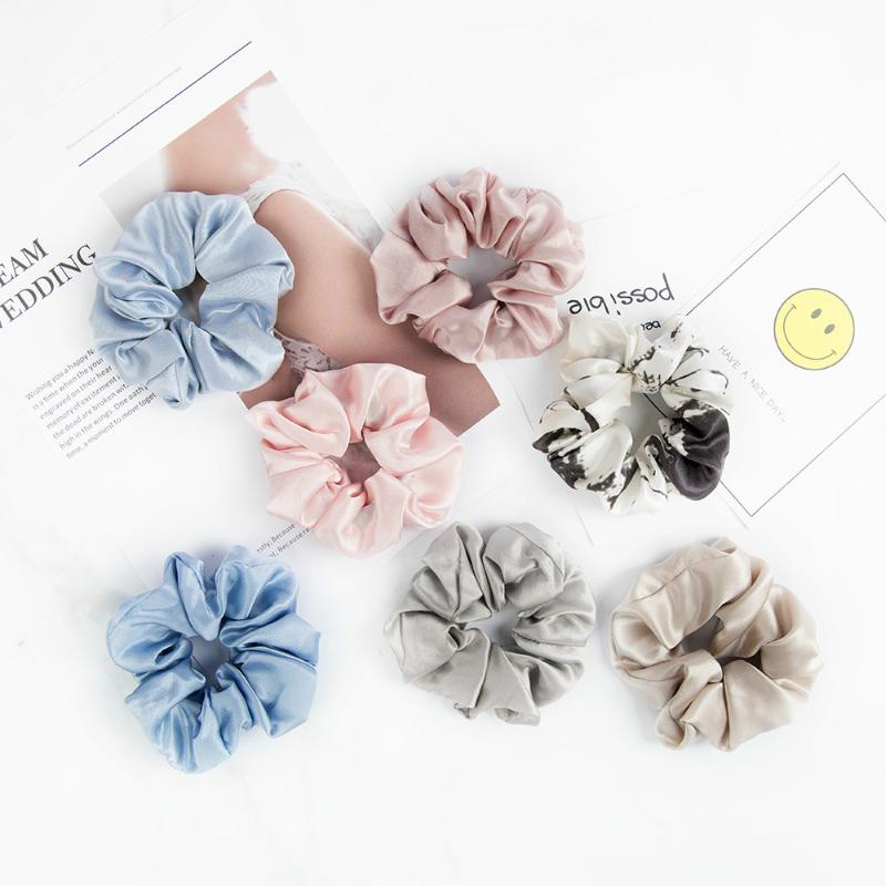 1PC 100% Silk Pure Color Scrunchies Elastic Hair Scrunchies Best Gifts Cheap For Women's Hair Accessories
1PC 100% Silk Pure Color Scrunchies Elastic Hair Scrunchies Best Gifts Cheap For Women's Hair Accessories