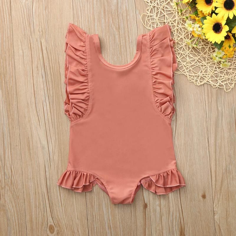 2020 Summer Solid Ruffle Girls One Piece Swimsuit Children Backless Swimwear Toddler Kids Swim Suit Beach Bathing Suit Monokini
2020 Summer Solid Ruffle Girls One Piece Swimsuit Children Backless Swimwear Toddler Kids Swim Suit Beach Bathing Suit Monokini