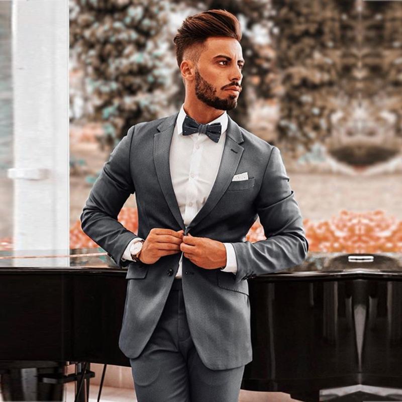 XZ17 New Wedding Men's Suits Polyester Blend 2 Pieces (Coat+Pants) Notched Lapel Costume Homme Formal Groom Suits Custom Made, Black
XZ17 New Wedding Men's Suits Polyester Blend 2 Pieces (Coat+Pants) Notched Lapel Costume Homme Formal Groom Suits Custom Made, Black