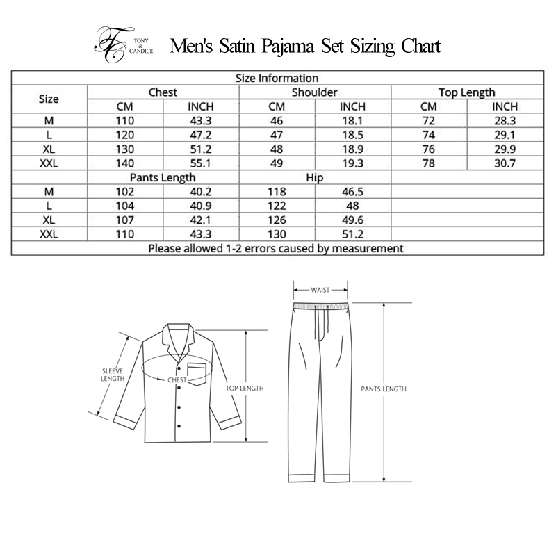 Tony&Candice Men's Stain Silk Pajama Set Men Pajamas Silk Sleepwear Men Sexy Modern Style Soft Cozy Satin Nightgown Men Summer T200110