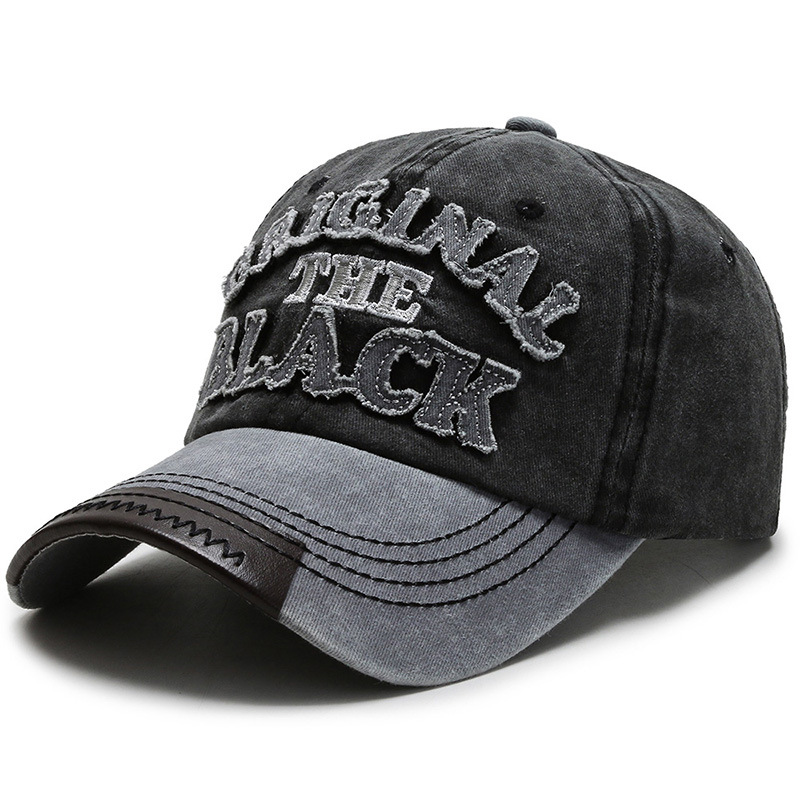 Men's Retro Washed Cloth Letter Baseball Cap Curved Eaves Do Old Caps Spring and Autumn Outdoor Sports Female Shade
Men's Retro Washed Cloth Letter Baseball Cap Curved Eaves Do Old Caps Spring and Autumn Outdoor Sports Female Shade
