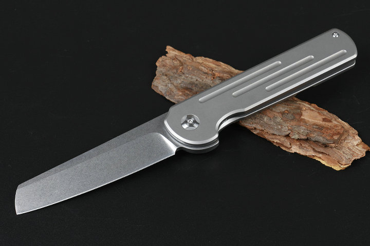 High End Ball Bearing Flipper Folding Knife D2 Stone Wash Blade TC4 Titanium Alloy Handle EDC Pocket Folding Knives Tools
High End Ball Bearing Flipper Folding Knife D2 Stone Wash Blade TC4 Titanium Alloy Handle EDC Pocket Folding Knives Tools
