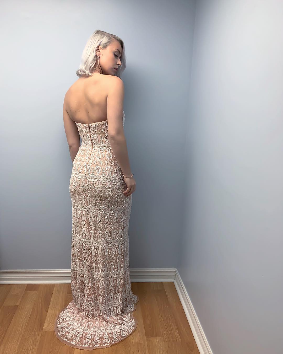 Plus Size Customized Mermaid Sleeveless Evening Dresses Strapless Prom Dress Satin Applique Floor Length Split Formal Party Bridesmaid Gown