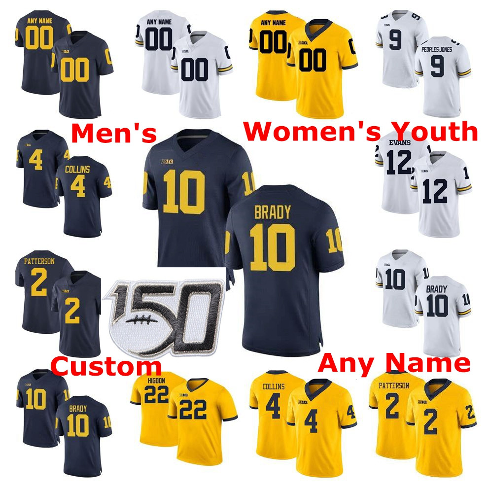 NCAA Michigan Wolverines College Football Jerseys Mens Brandon Peters Jersey Zach Gentry Grant Perry Chase Winovich Glasgow Custom Stitched, Women's white with 150th patch
NCAA Michigan Wolverines College Football Jerseys Mens Brandon Peters Jersey Zach Gentry Grant Perry Chase Winovich Glasgow Custom Stitched, Women's white with 150th patch