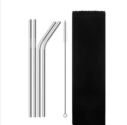 6pcs/set Stainless Steel Straws Reusable Drinking Straws Bent Metal Silver Drinking Straw with Brush CCA10768 300set
6pcs/set Stainless Steel Straws Reusable Drinking Straws Bent Metal Silver Drinking Straw with Brush CCA10768 300set