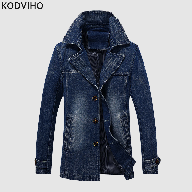 Men Denim Jacket Spring Autumn Casual Black Blue Coat Mens Slim Outwear Jackets Business Wear 5XL Solid Cotton Man Coats Hombre
Men Denim Jacket Spring Autumn Casual Black Blue Coat Mens Slim Outwear Jackets Business Wear 5XL Solid Cotton Man Coats Hombre