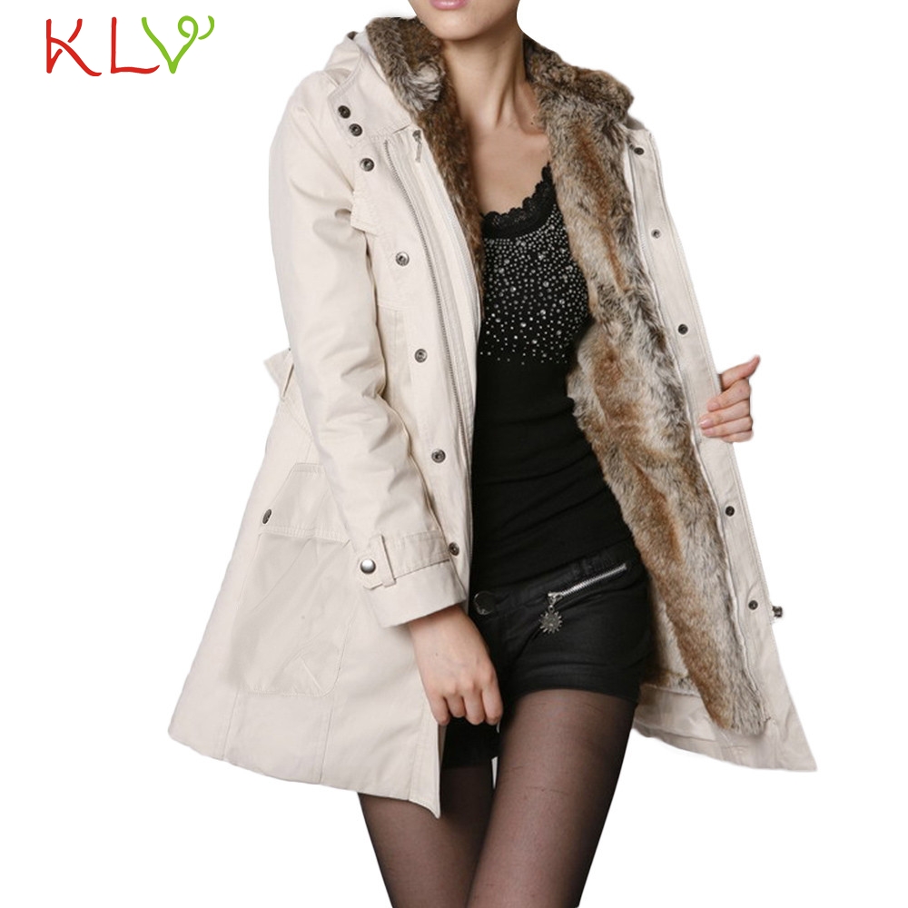 Wholesale-Women Jacket Winter Long 2018 Fur Wool Liner Hooded Parka Thick Plus Size Ladies Chamarra Cazadora Mujer Coat For Girls 18Oct23