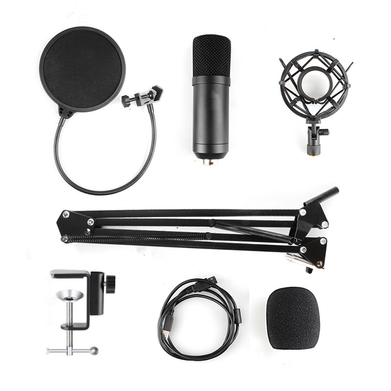 BM700 USB Microphone Kit 192KHZ24BIT Professional Podcast Condenser Microphone for PC Karaoke Youtube Studio Recording Mikrofo