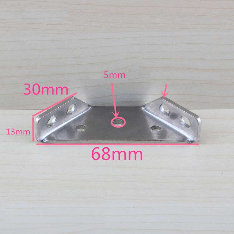 wall bracket hanger furniture fitting corner bulkhead triangle hardware Shelf Bracket furniture Baffle Bracket
