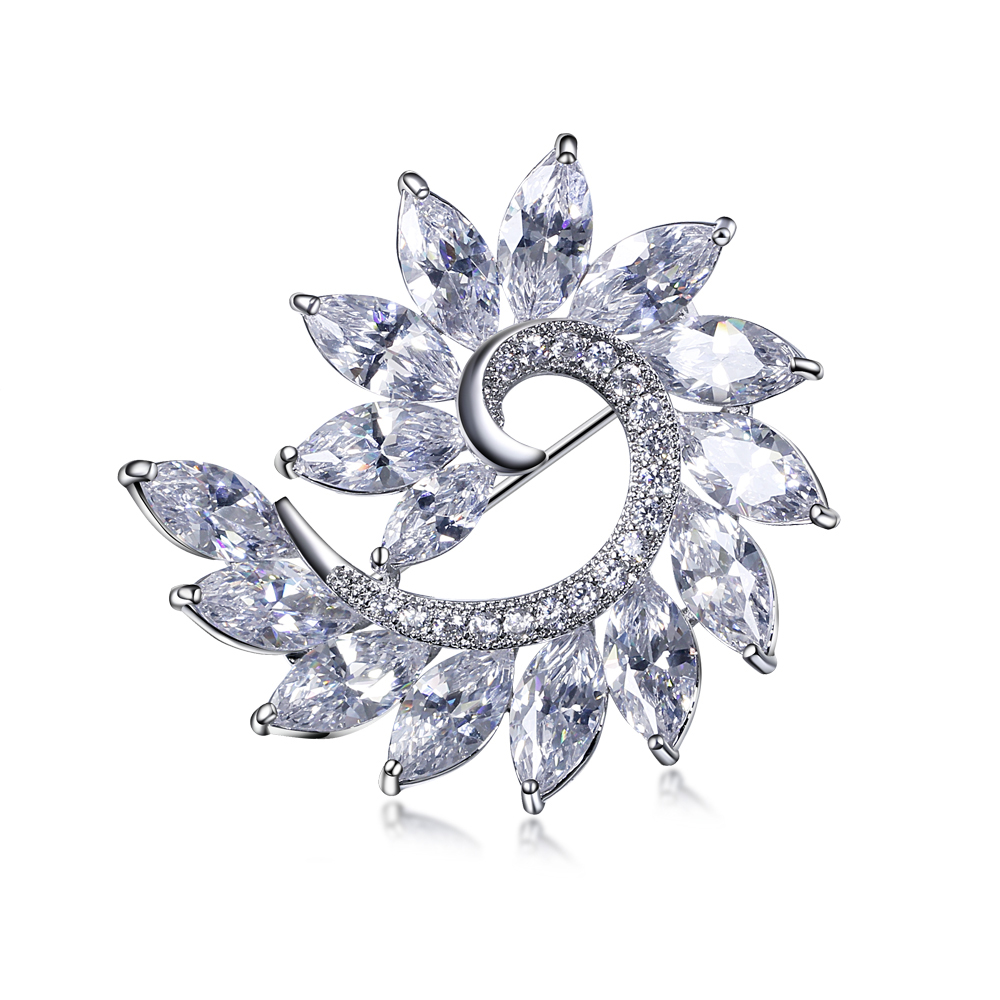Stunning Gorgeous Brooch Pin High quality Cubic zirconia setting stones White Beautiful Wedding accessories for women
Stunning Gorgeous Brooch Pin High quality Cubic zirconia setting stones White Beautiful Wedding accessories for women