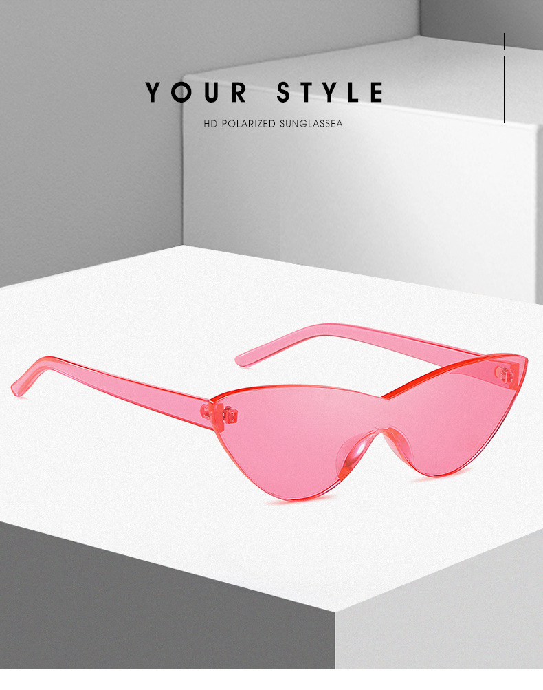 cat eye Shape Sunglasses Women Rimless Frame Tint Clear Lens Colorful Sun Glasses Outdoor Eyewear 6 colors 8721
cat eye Shape Sunglasses Women Rimless Frame Tint Clear Lens Colorful Sun Glasses Outdoor Eyewear 6 colors 8721