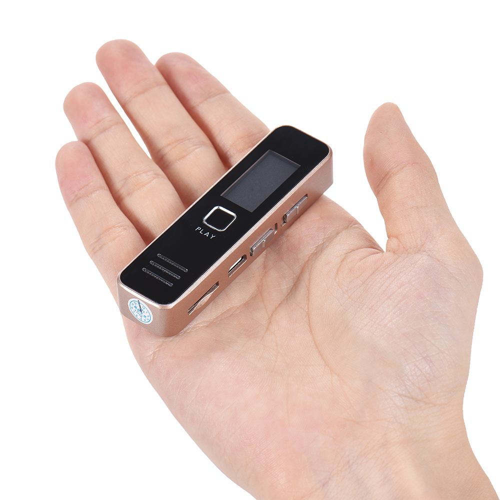 Digital Voice Recorder 20-hour Recording with MP3 Player, Mini o Record Support 32GB TF Card Professional Dictaphone