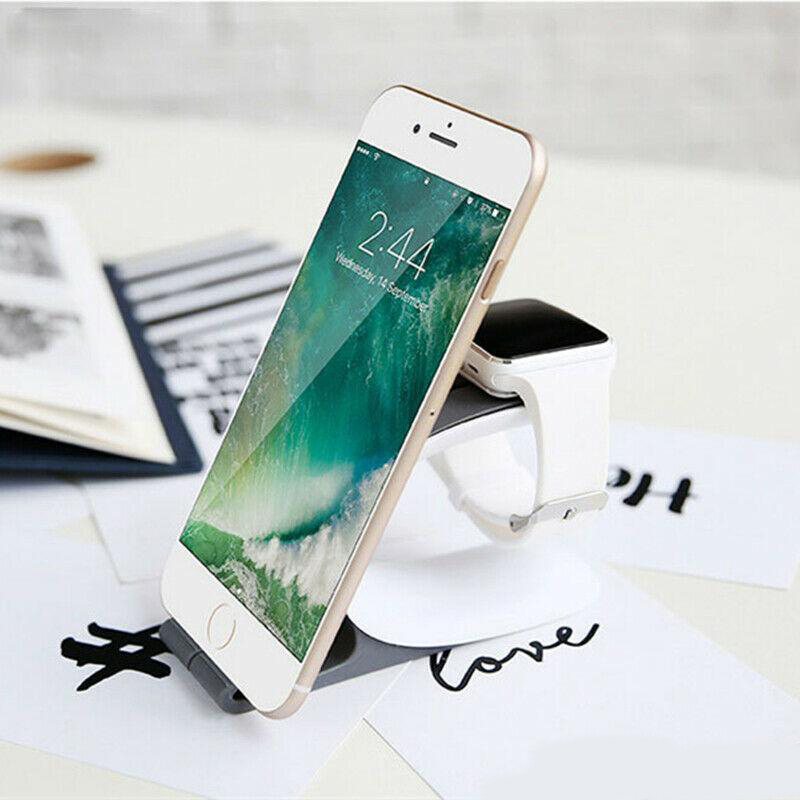 Universal Multi-function Tablet Stand Bracket Smart Silicone Charging Stand Holder For iPhone Tablet Watch Tablet PC Accessories