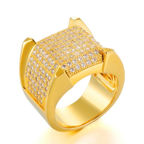 New personalized 18K Gold Plated Mens Diamond Iced Out Man Rings Cubic Zirconia Hip Hop Rapper Pinky Ring for Men Jewelry Gifts for Guys
New personalized 18K Gold Plated Mens Diamond Iced Out Man Rings Cubic Zirconia Hip Hop Rapper Pinky Ring for Men Jewelry Gifts for Guys