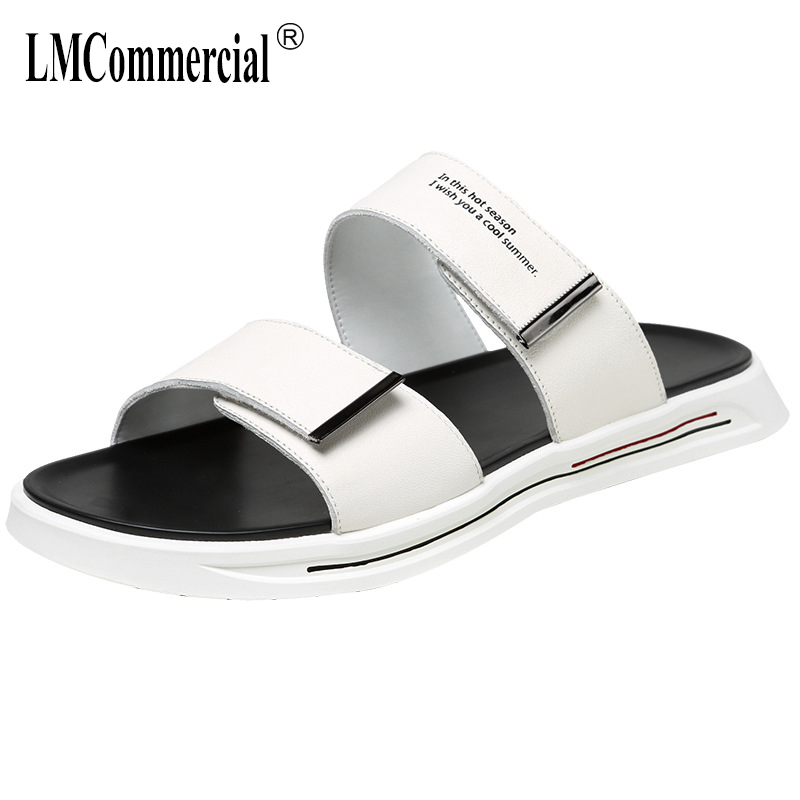 Summer Genuine Leather slippers men's sandals Sneakers Men Flip Flops casual Shoes beach outdoor anti-skid all-match cowhide, Black
Summer Genuine Leather slippers men's sandals Sneakers Men Flip Flops casual Shoes beach outdoor anti-skid all-match cowhide, Black