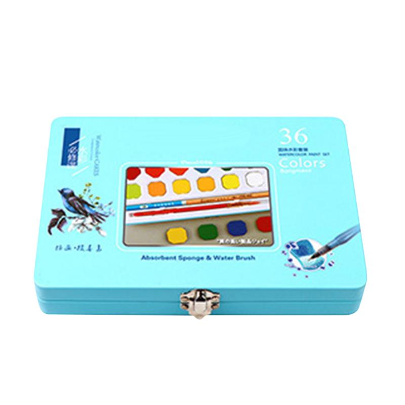 48Colors 36Colors For Beginner Watercolor Paint Students Artists School Stationery Solid Pigment Not Fade Kids Gift Art Supplies
48Colors 36Colors For Beginner Watercolor Paint Students Artists School Stationery Solid Pigment Not Fade Kids Gift Art Supplies