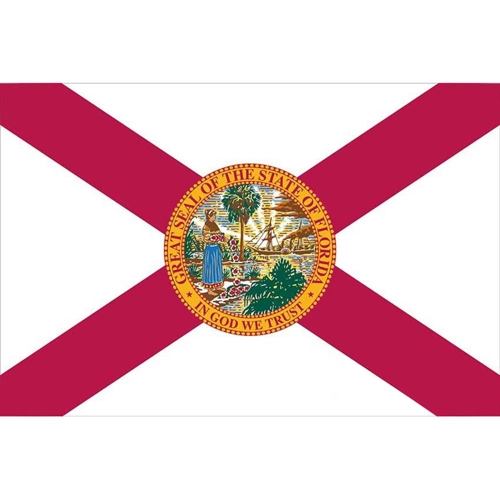 Hot Selling USA Florida State Flag Flying Decoration 3x5 FT Banner 90x150cm Festival Party Gift 100D Polyester Printed Hot selling!
Hot Selling USA Florida State Flag Flying Decoration 3x5 FT Banner 90x150cm Festival Party Gift 100D Polyester Printed Hot selling!