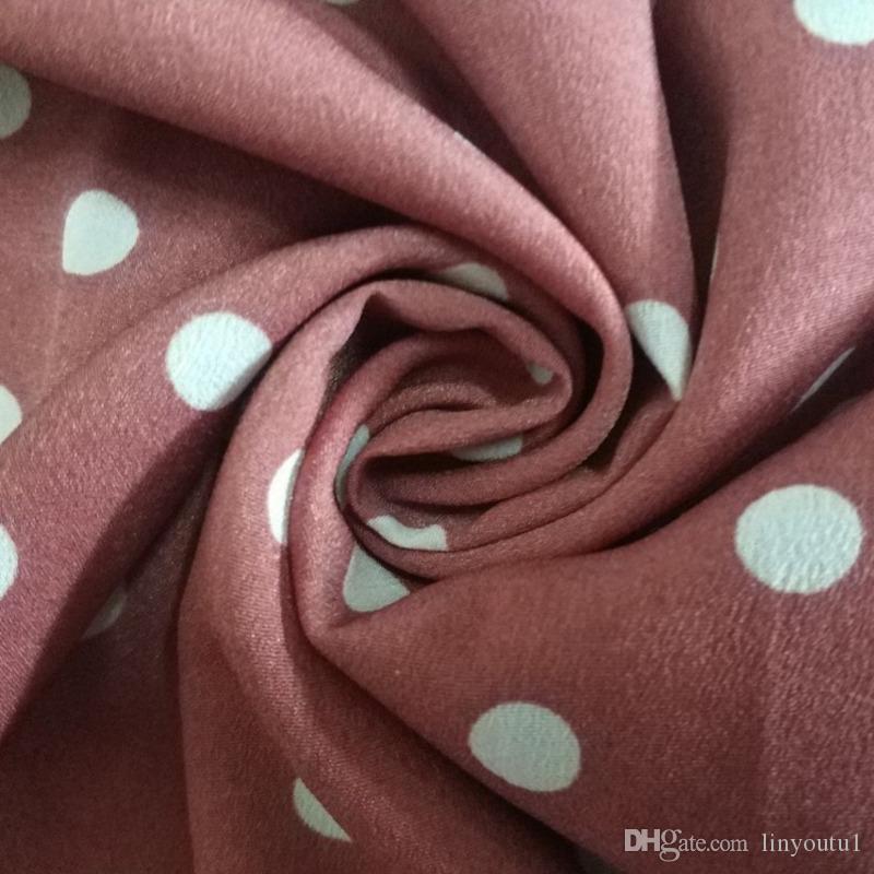 2020 Polk Dot Chiffon Blouse Shirts Plus Size 5XL V-neck Long Sleeve Work Office Ladies Tops 2019 Summer Autumn White Pink