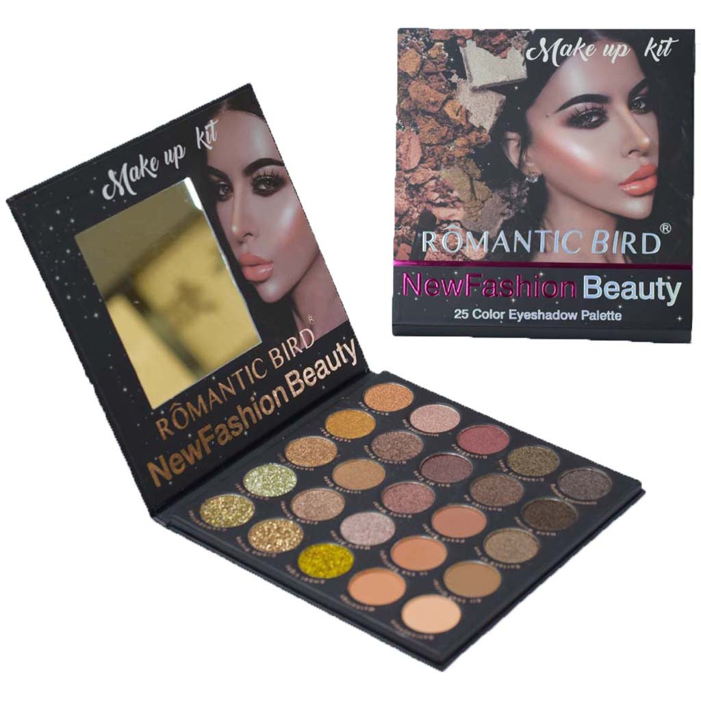 ROMANTIC BIRD 15color eyeshadow Shimmer Eye Shadow Highlights Eyeshadow Palette makeup sombras de ojos profesional, Mixed color
ROMANTIC BIRD 15color eyeshadow Shimmer Eye Shadow Highlights Eyeshadow Palette makeup sombras de ojos profesional, Mixed color