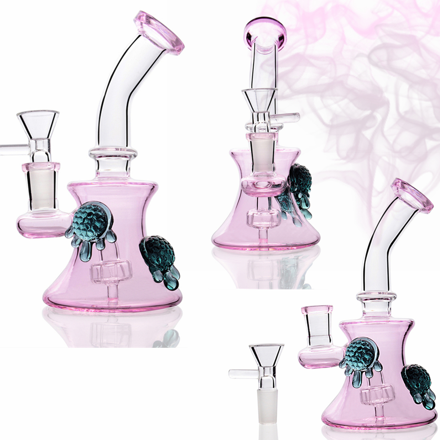 Thick Glass Bongs Recycler Oil Rigs Cone Base Inline Showerhead Perc Water Pipes 9" inch Hollow Out Two Function Bubbler Beaker
Thick Glass Bongs Recycler Oil Rigs Cone Base Inline Showerhead Perc Water Pipes 9" inch Hollow Out Two Function Bubbler Beaker