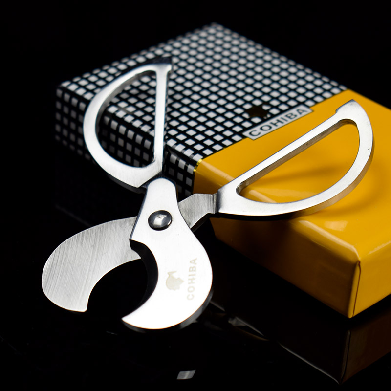 COHIBA Steel Stainless Cigar Cutter Knife Scissor Round Smoker accessories Stainless Steel Cigars Cutter Cohiba Cigar Knife
COHIBA Steel Stainless Cigar Cutter Knife Scissor Round Smoker accessories Stainless Steel Cigars Cutter Cohiba Cigar Knife