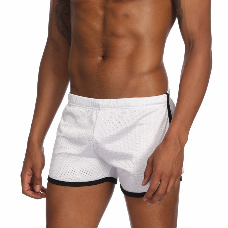 Underwear Men Boxer Mesh U Pouch Sexy Underpants Cotton Pants Trunks Boxer shorts Gay Male Panties Hot, Blue
Underwear Men Boxer Mesh U Pouch Sexy Underpants Cotton Pants Trunks Boxer shorts Gay Male Panties Hot, Blue