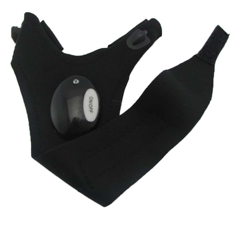 Car Repair Kits Right and Left Fingerless Lighting Gloves LED Flashlight Night Lamp Auto Rescue Tool Outdoor Hiking Fishing Gears