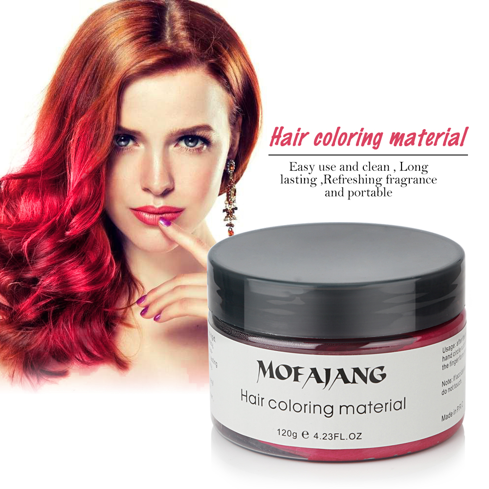 2019 Newest Mofang Wax Hair Styg Pomade Strong Style Restoring Big Skeleton Slicked 8 Colors