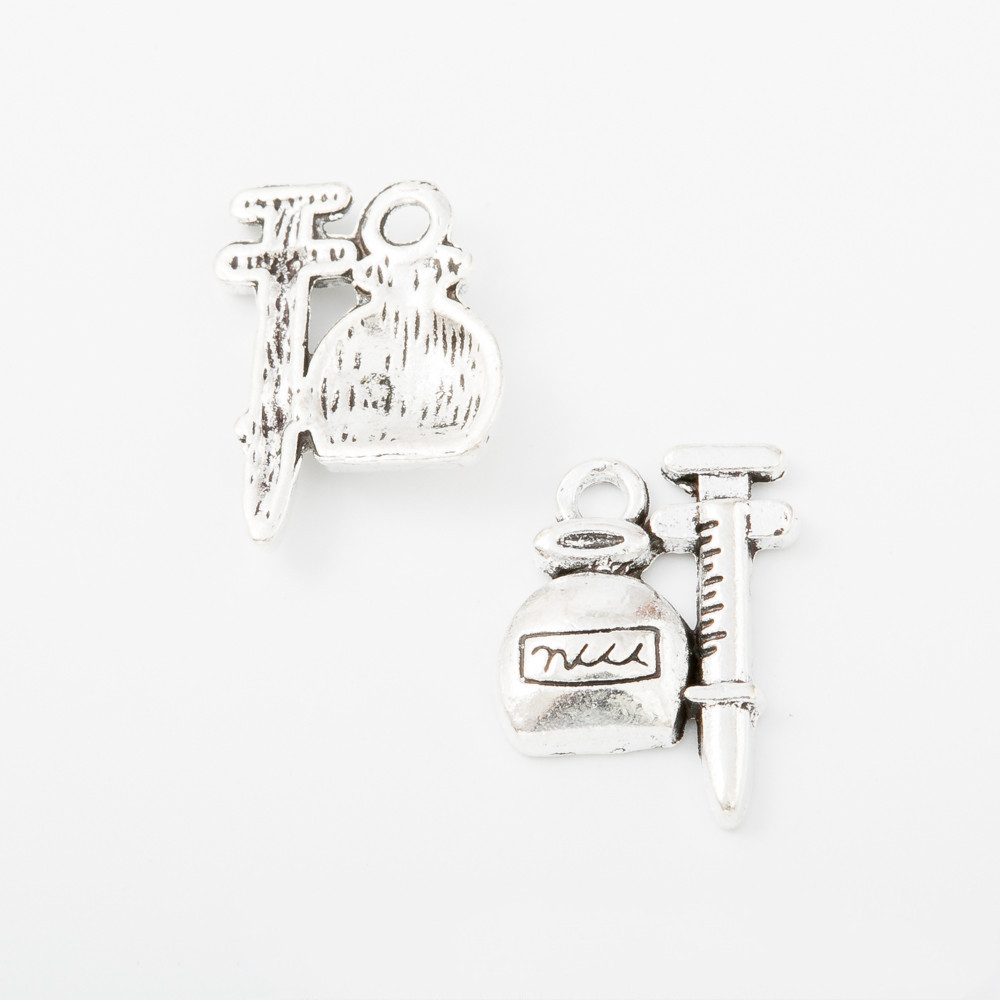 100pcs 18*12MM Vintage silver antique item charms metal alloy pendants for bracelet necklace earring diy jewelry making
100pcs 18*12MM Vintage silver antique item charms metal alloy pendants for bracelet necklace earring diy jewelry making