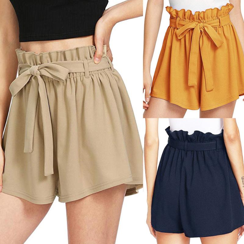 JAYCOSIN Plus Size Solid Paperbag Waist Shorts 2020 Women Summer Elegant Loose Pleated Officcewear Wide Leg Shorts With Belt f18, Beige
JAYCOSIN Plus Size Solid Paperbag Waist Shorts 2020 Women Summer Elegant Loose Pleated Officcewear Wide Leg Shorts With Belt f18, Beige