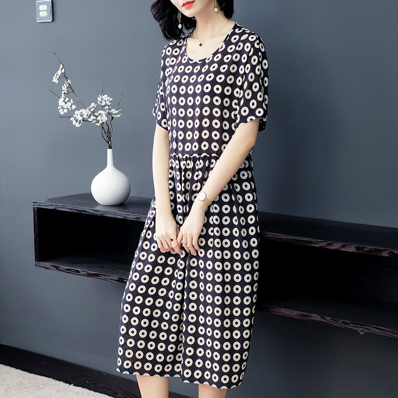 Real Silk Dress Women Summer Dress Korean Fashion Midi Beach Elegant Vintage Party Women Vestido Mujer P8133 YY2551, Blue
Real Silk Dress Women Summer Dress Korean Fashion Midi Beach Elegant Vintage Party Women Vestido Mujer P8133 YY2551, Blue