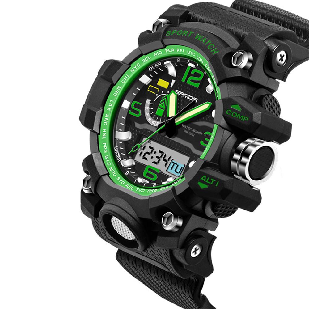 Mens Luminous Watches 2018 Brand Fashion Watch Men G Style Waterproof Sports Military Watches Shock Luxury Analog Digital Sports Watches, Multi-color
Mens Luminous Watches 2018 Brand Fashion Watch Men G Style Waterproof Sports Military Watches Shock Luxury Analog Digital Sports Watches, Multi-color