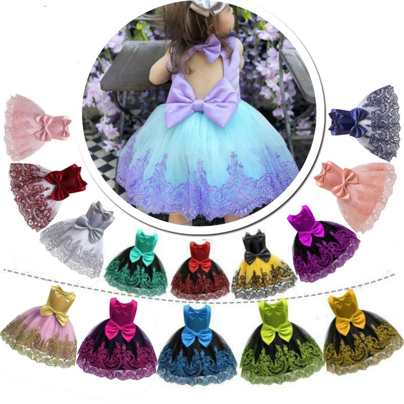 Kids Hollow Flower Girl Dress Lace Kids Evening Party Dress Prom Gown Child Color Matching Bowknot Backless Princess Dress
Kids Hollow Flower Girl Dress Lace Kids Evening Party Dress Prom Gown Child Color Matching Bowknot Backless Princess Dress