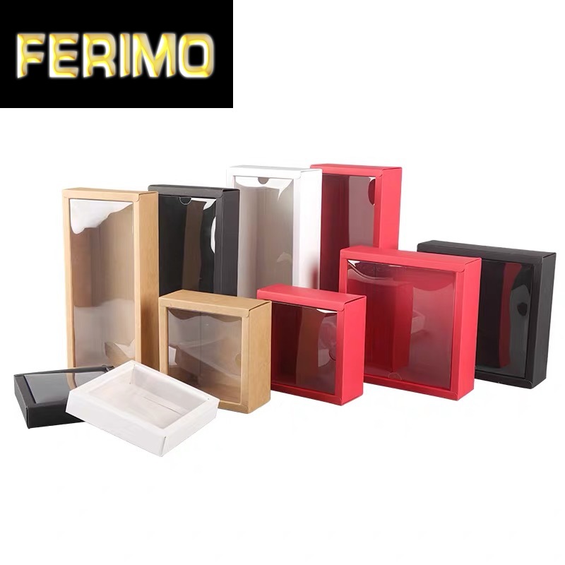 15Pcs Black,White,Brown,Red Transparent Cake Box Kraft Paper Cupcake Clear Plastic PVC Window Packing Gift Box Square/Rectangle
15Pcs Black,White,Brown,Red Transparent Cake Box Kraft Paper Cupcake Clear Plastic PVC Window Packing Gift Box Square/Rectangle