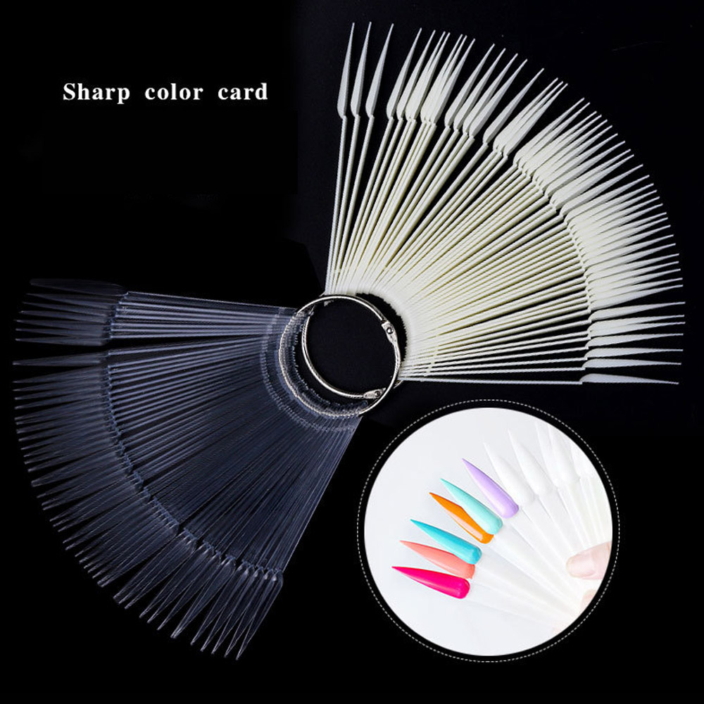 hot sale 50 Pcs Clear False Nails Tips Fan Natural French Style Acrylic UV Gel Fan Shaped Nail Art display shelf Polish Card, Transparent
hot sale 50 Pcs Clear False Nails Tips Fan Natural French Style Acrylic UV Gel Fan Shaped Nail Art display shelf Polish Card, Transparent