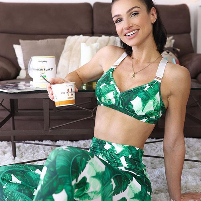 Yoga Set Vest Short Crop Top Hip Lift Cropped Pants Leggings Sports Wear for Women Gym Fitness Clothing Workout Set Tracksuit, Green
Yoga Set Vest Short Crop Top Hip Lift Cropped Pants Leggings Sports Wear for Women Gym Fitness Clothing Workout Set Tracksuit, Green
