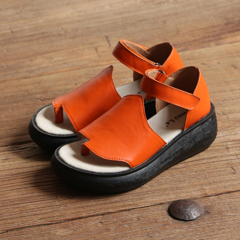 Anance 2020 ladies simple temperament fashion casual breathable leather comfortable and soft ladies sandals, Orange
Anance 2020 ladies simple temperament fashion casual breathable leather comfortable and soft ladies sandals, Orange