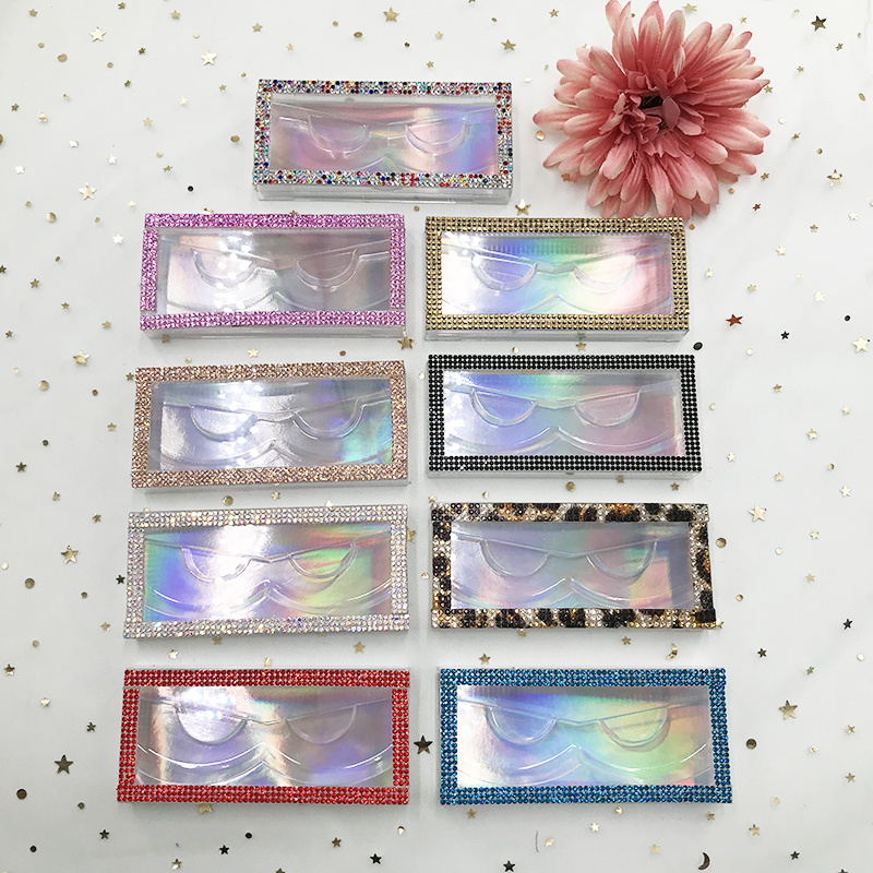 Wholesale multiple color style rhinestone stickers circle glitter eyelash box Fit 25/27mm Long Eyelashes
Wholesale multiple color style rhinestone stickers circle glitter eyelash box Fit 25/27mm Long Eyelashes