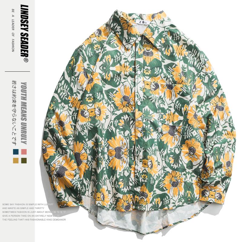 Mens Solid Irregular Lower Hem Fashion Shirt Hip Hop Loose Shirts Vintage Harajuku Long Sleeve Casual Streetwear Autumn Outwear, Green
Mens Solid Irregular Lower Hem Fashion Shirt Hip Hop Loose Shirts Vintage Harajuku Long Sleeve Casual Streetwear Autumn Outwear, Green